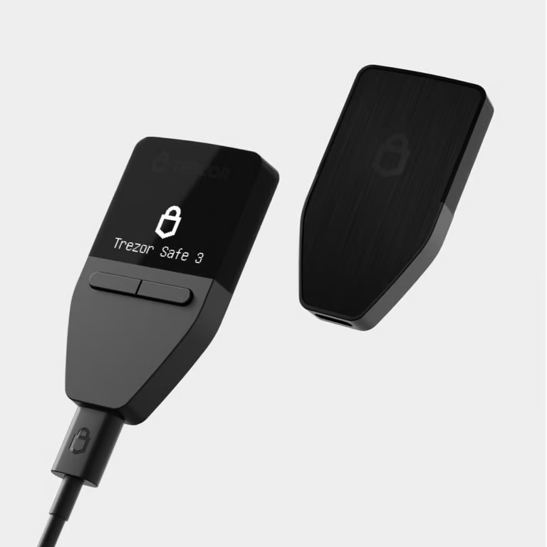 Trezor Safe 3 - digiwallets